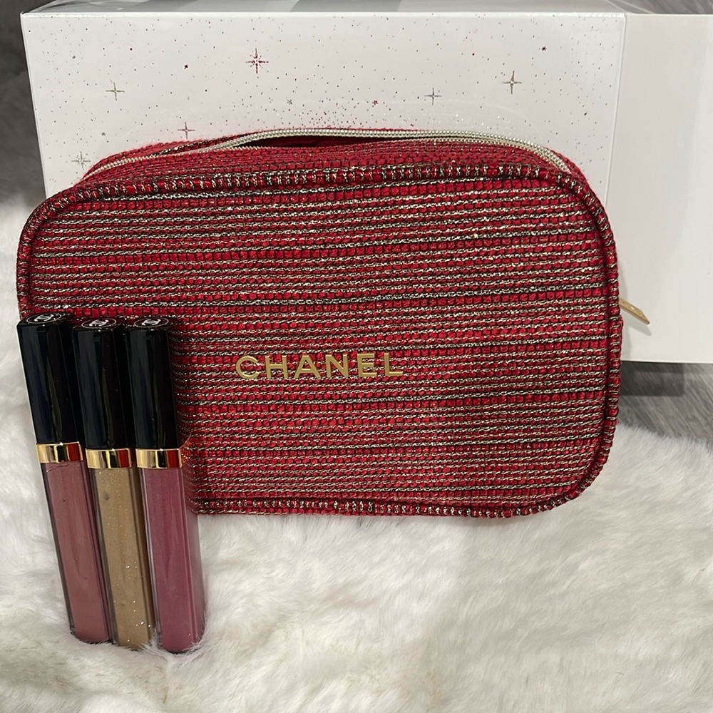 Chanel Lipgloss Trip gift set, New